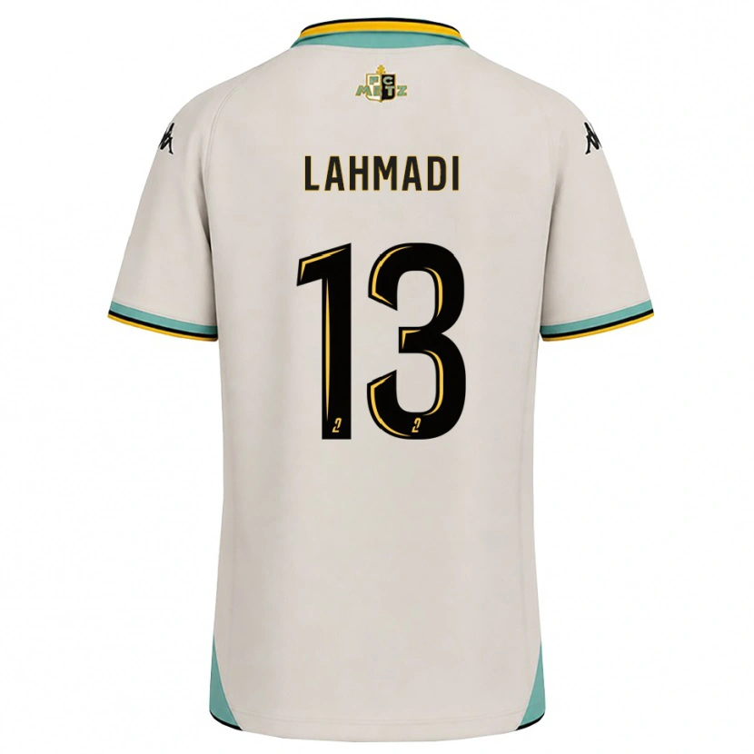 DanxenキッズMehdi Lahmadi#13フローラルホワイト 黒アウェイシャツ2026/27ジャージーユニフォーム