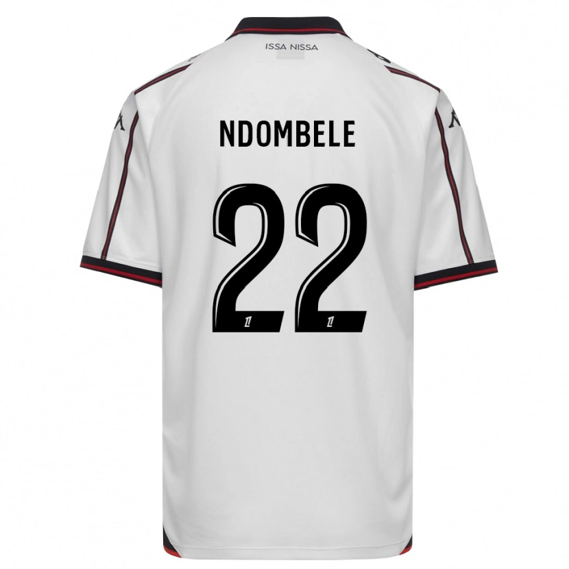 Danxenキッズタンギ・エンドンベレ#22黒 白アウェイシャツ2026/27ジャージーユニフォーム