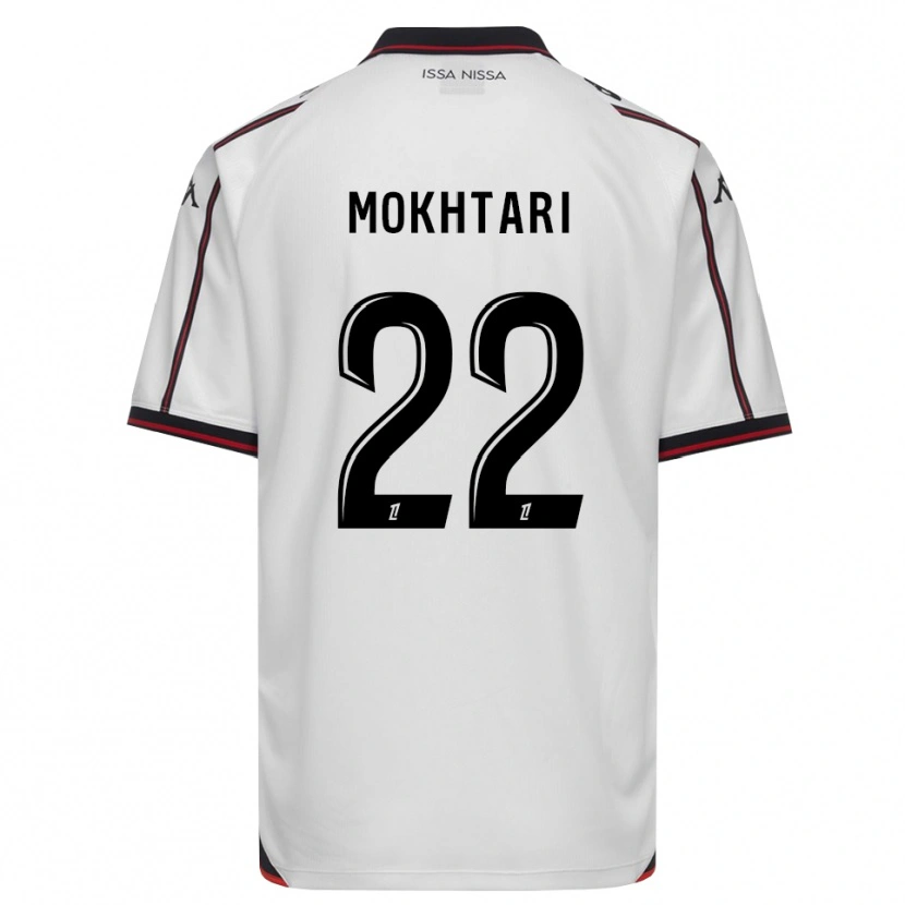DanxenキッズJade Mokhtari#22黒 白アウェイシャツ2026/27ジャージーユニフォーム