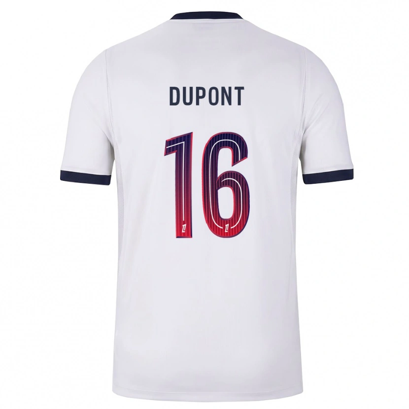 DanxenキッズRaphaël Dupont#16白黒赤アウェイシャツ2026/27ジャージーユニフォーム
