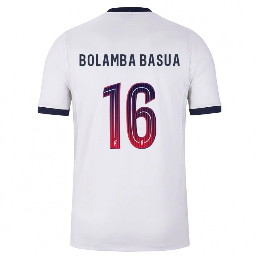 DanxenキッズKévin Bolamba Basua#16白黒赤アウェイシャツ2026/27ジャージーユニフォーム