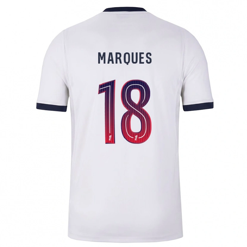 DanxenキッズDaniel Marques#18白黒赤アウェイシャツ2026/27ジャージーユニフォーム