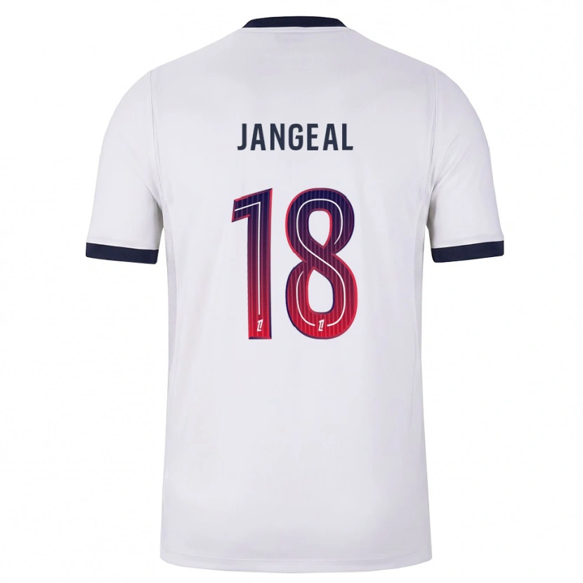 DanxenキッズMathis Jangeal#18白黒赤アウェイシャツ2026/27ジャージーユニフォーム