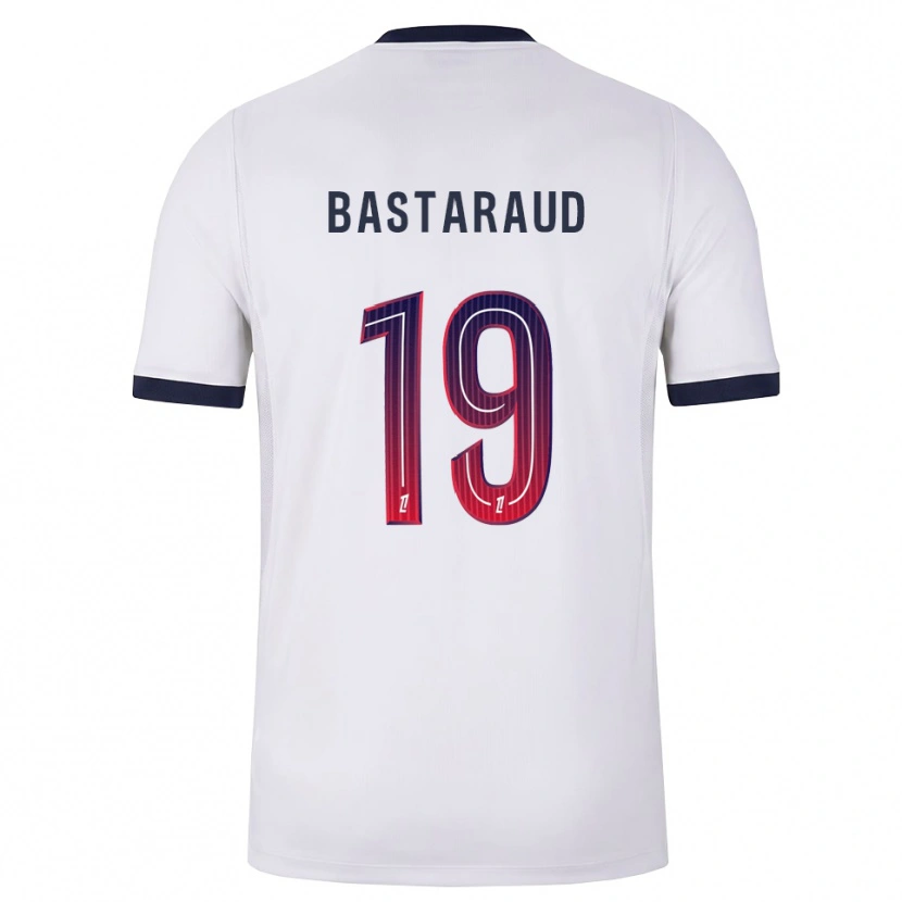 DanxenキッズYanis Bastaraud#19白黒赤アウェイシャツ2026/27ジャージーユニフォーム