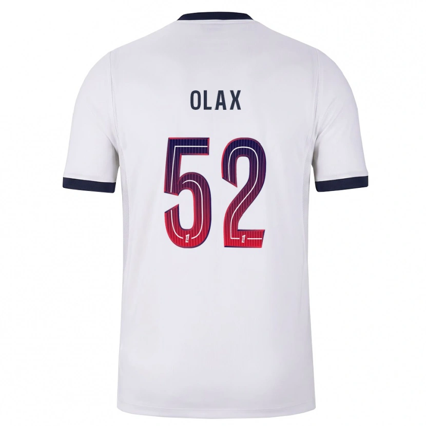 DanxenキッズDjamy Olax#52白黒赤アウェイシャツ2026/27ジャージーユニフォーム