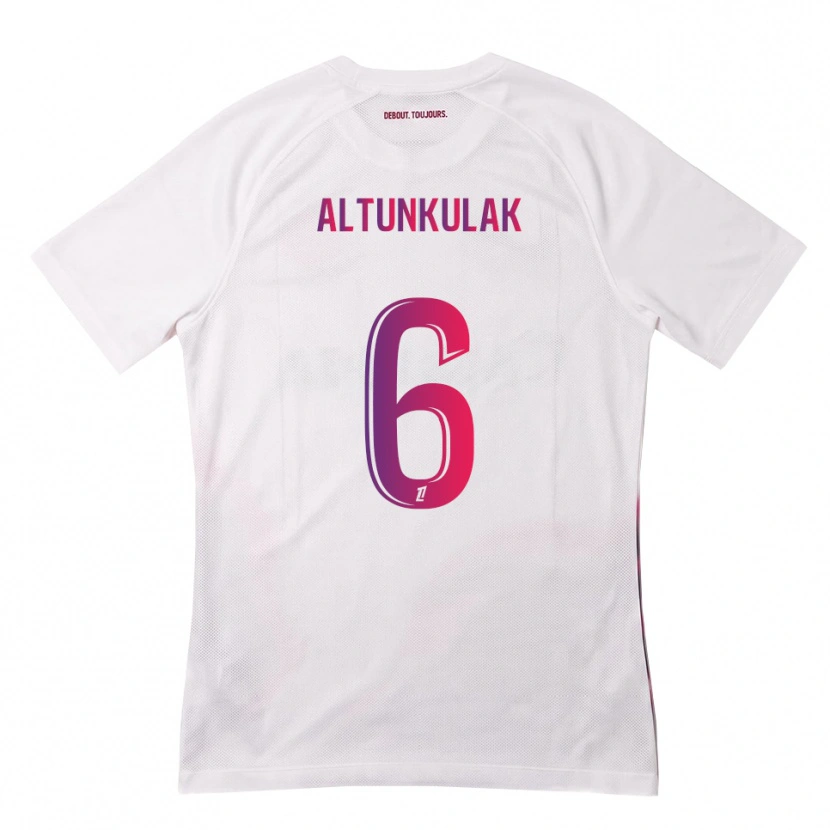 DanxenキッズSelen Altunkulak#6白 ピンク 紫アウェイシャツ2026/27ジャージーユニフォーム