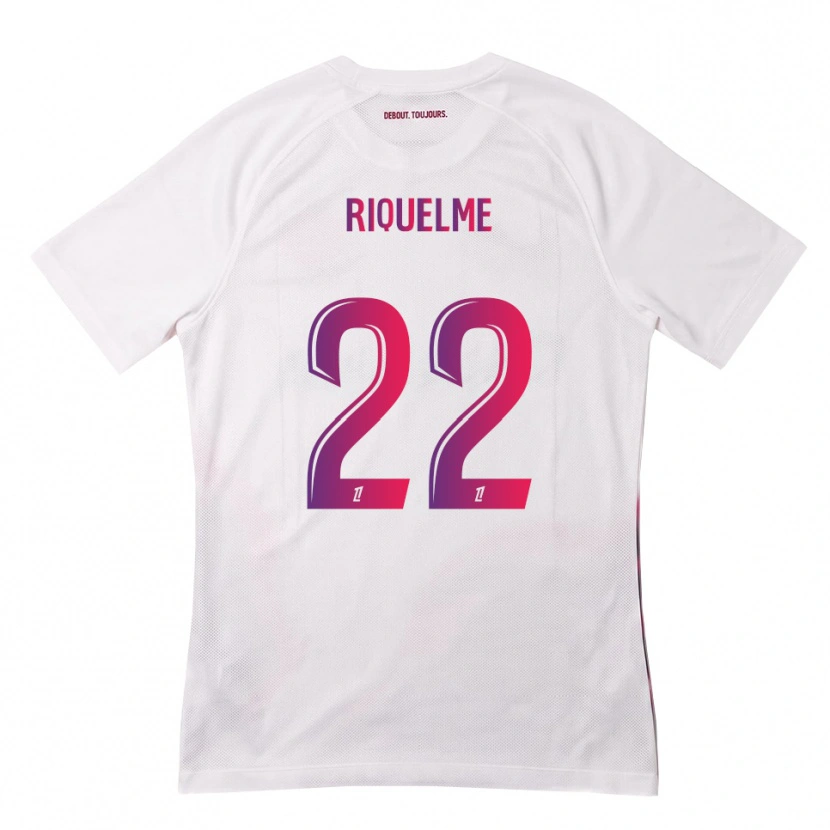 DanxenキッズLaura Riquelme#22白 ピンク 紫アウェイシャツ2026/27ジャージーユニフォーム