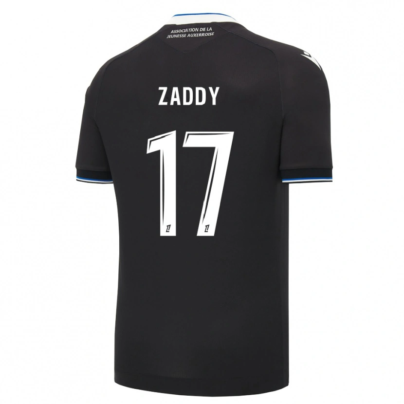 DanxenキッズYvan Zaddy#17黒 青 白アウェイシャツ2026/27ジャージーユニフォーム