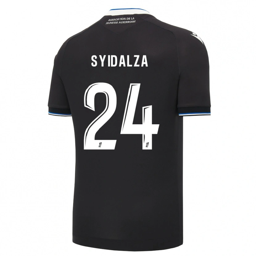 DanxenキッズDenelzo Syidalza#24黒 青 白アウェイシャツ2026/27ジャージーユニフォーム