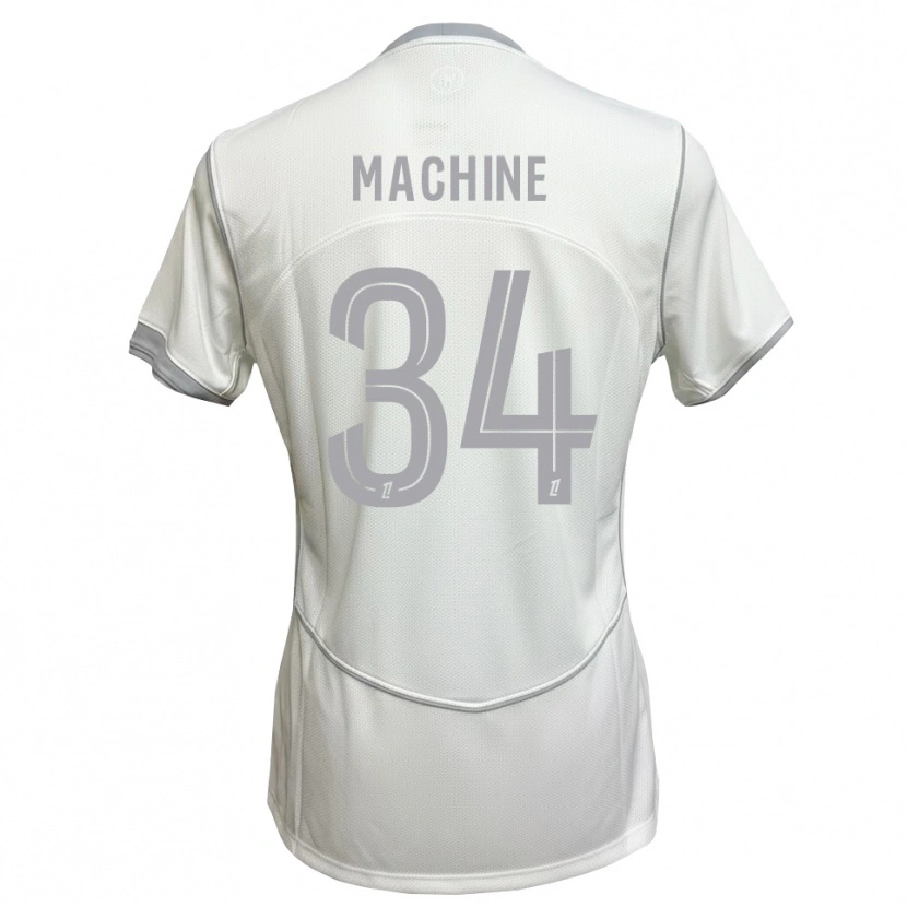 DanxenキッズLanroy Machine#34白 グレーアウェイシャツ2026/27ジャージーユニフォーム