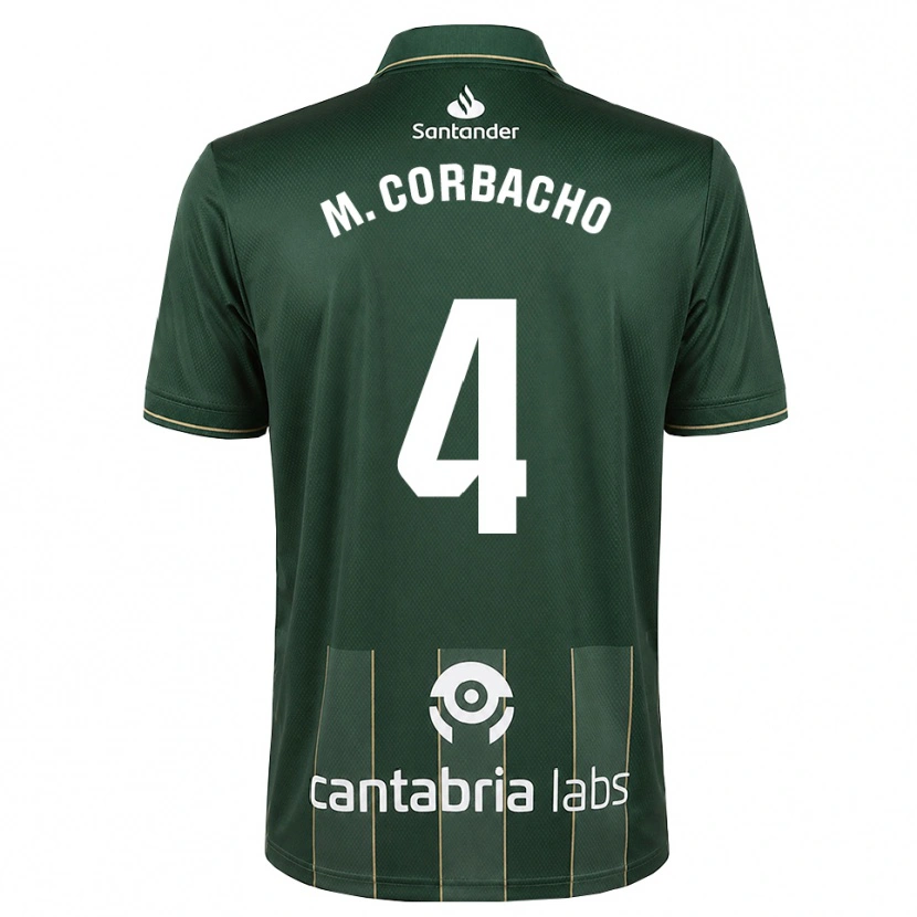 DanxenキッズMaría Corbacho Carrero#4ダークスレートグレー 白アウェイシャツ2026/27ジャージーユニフォーム