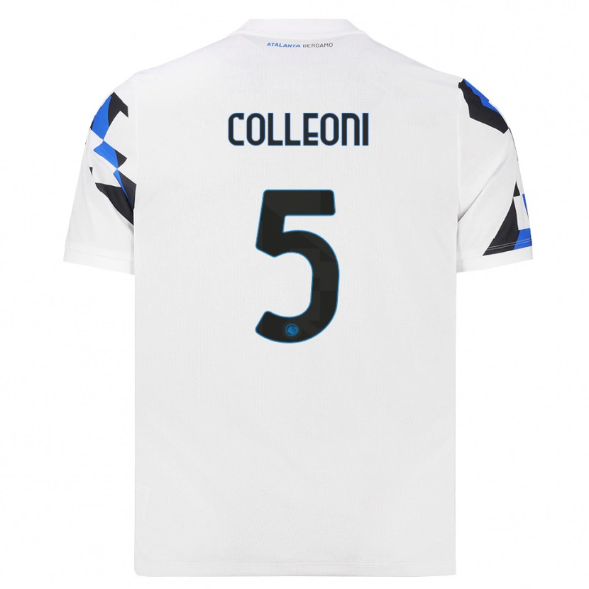 DanxenキッズGiorgio Colleoni#5ホワイト レッドブルーアウェイシャツ2026/27ジャージーユニフォーム
