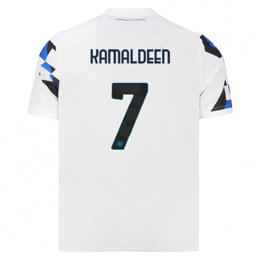 Danxenキッズカマル・ディーン・スレマナ#7ホワイト レッドブルーアウェイシャツ2026/27ジャージーユニフォーム