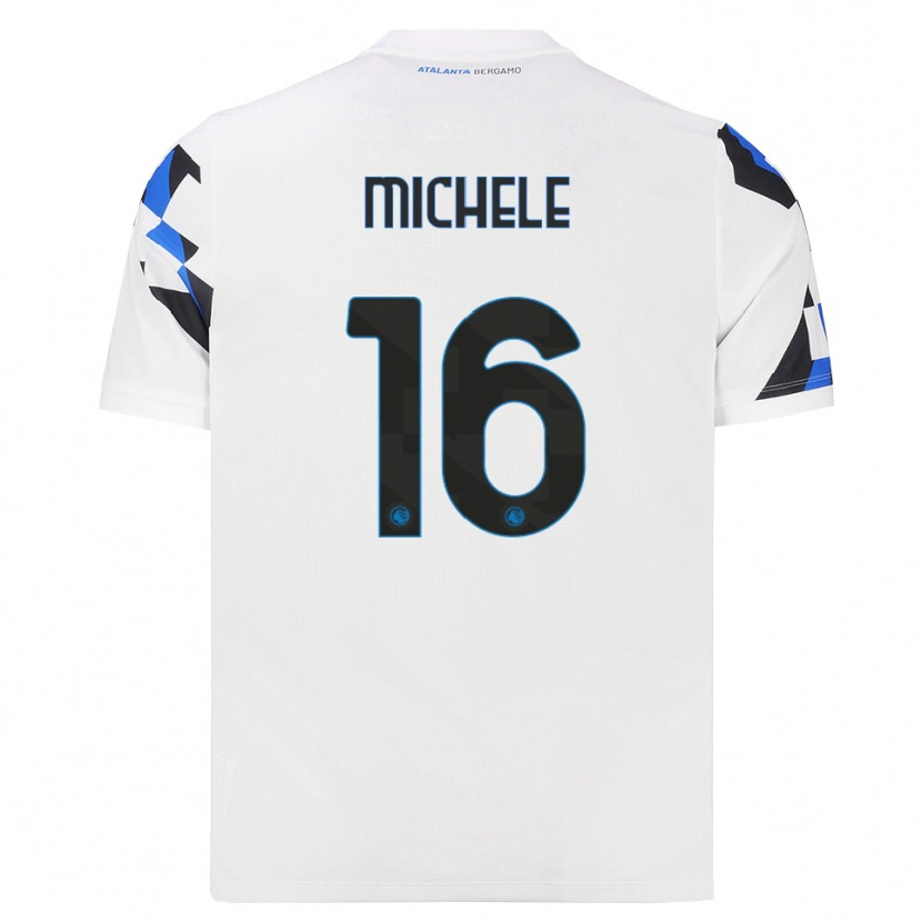 DanxenキッズMichele Rinaldi#16ホワイト レッドブルーアウェイシャツ2026/27ジャージーユニフォーム