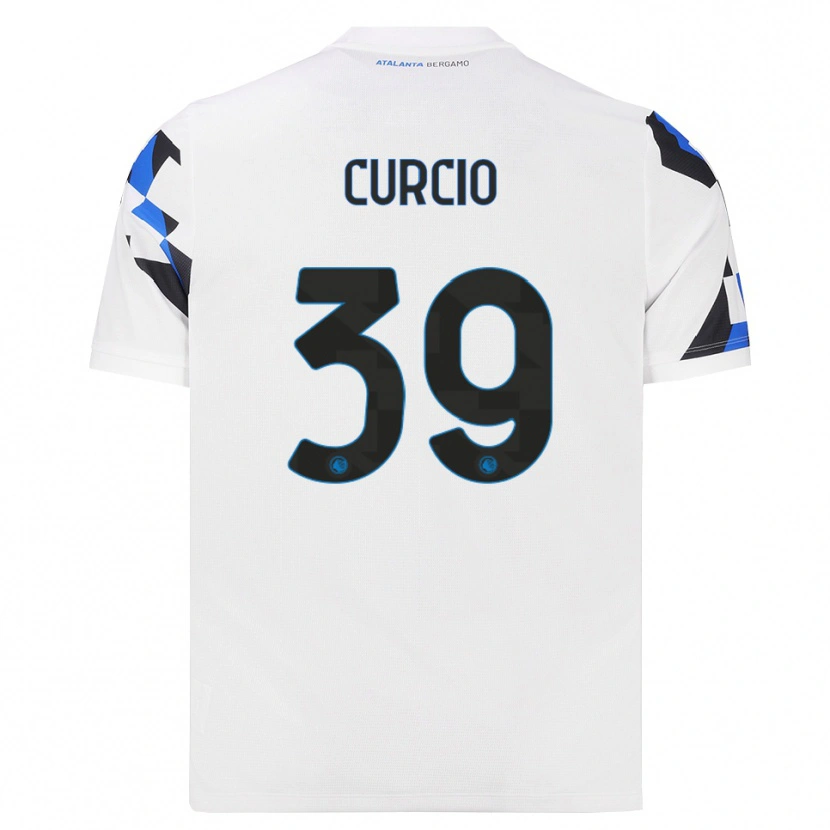 DanxenキッズDaniel Curcio#39ホワイト レッドブルーアウェイシャツ2026/27ジャージーユニフォーム