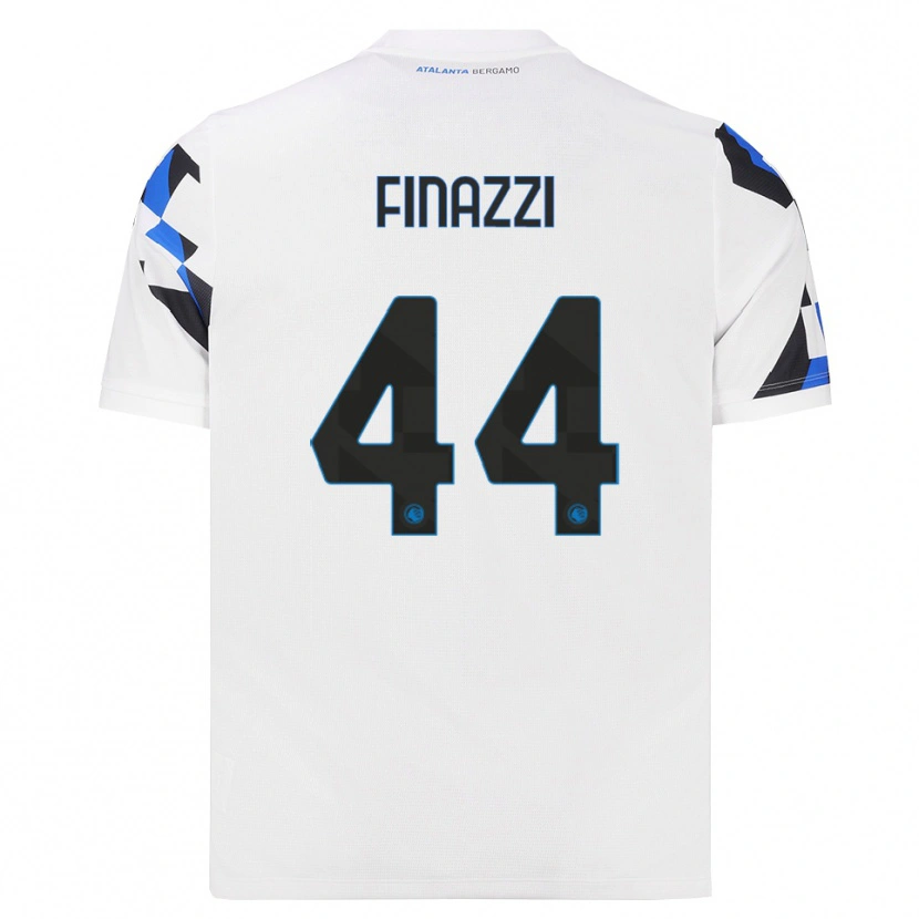 Danxenキッズリッカルド・フィナージ#44ホワイト レッドブルーアウェイシャツ2026/27ジャージーユニフォーム