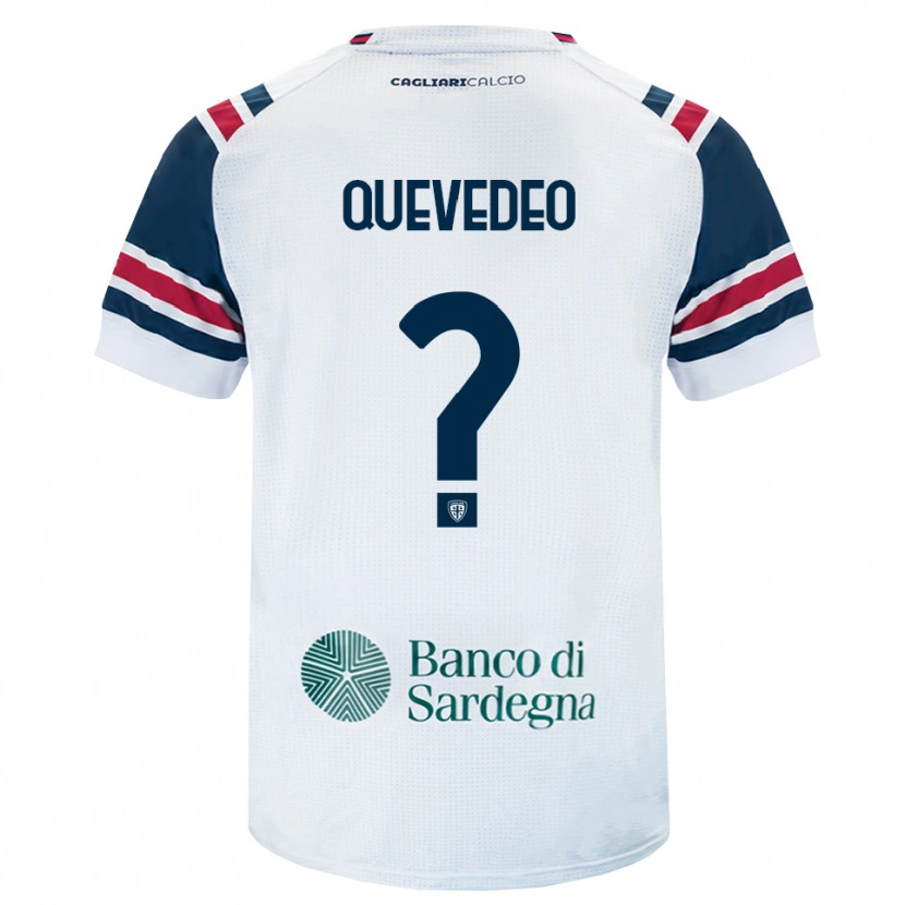DanxenキッズHector Quevedeo#0ホワイト レッド グリーンアウェイシャツ2026/27ジャージーユニフォーム