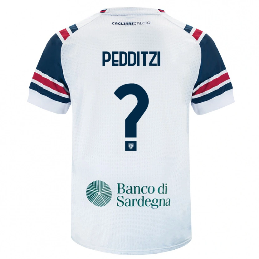 DanxenキッズSimone Pedditzi#0ホワイト レッド グリーンアウェイシャツ2026/27ジャージーユニフォーム