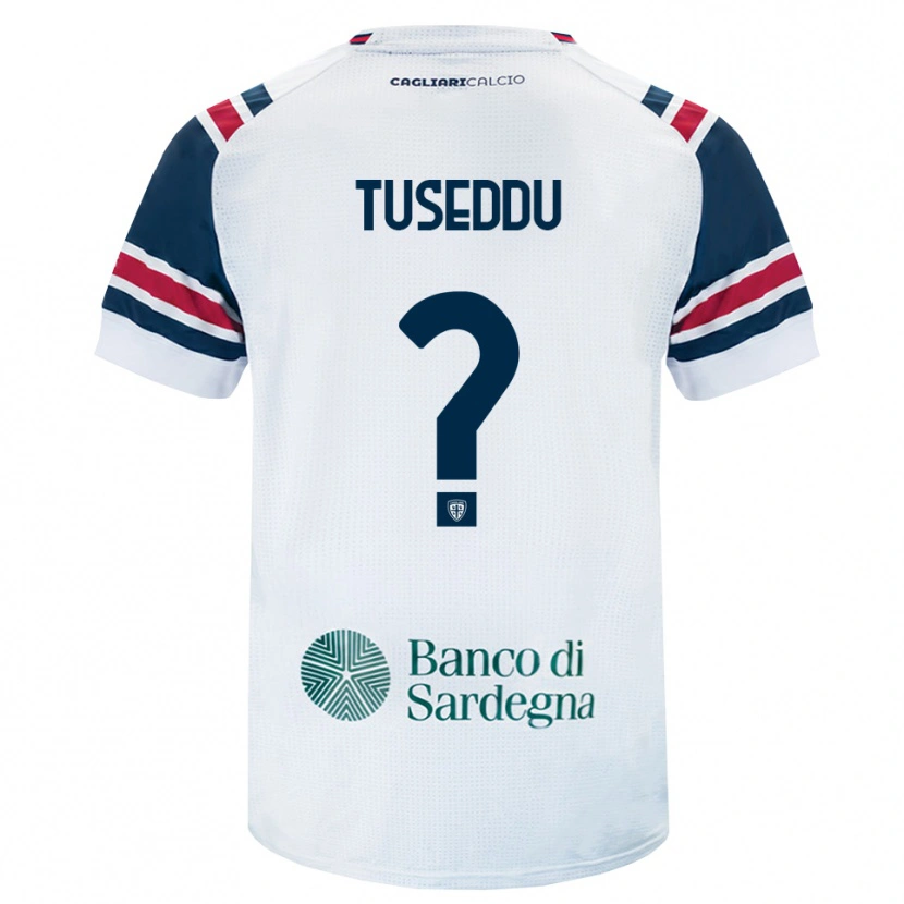 DanxenキッズAlessio Tuseddu#0ホワイト レッド グリーンアウェイシャツ2026/27ジャージーユニフォーム