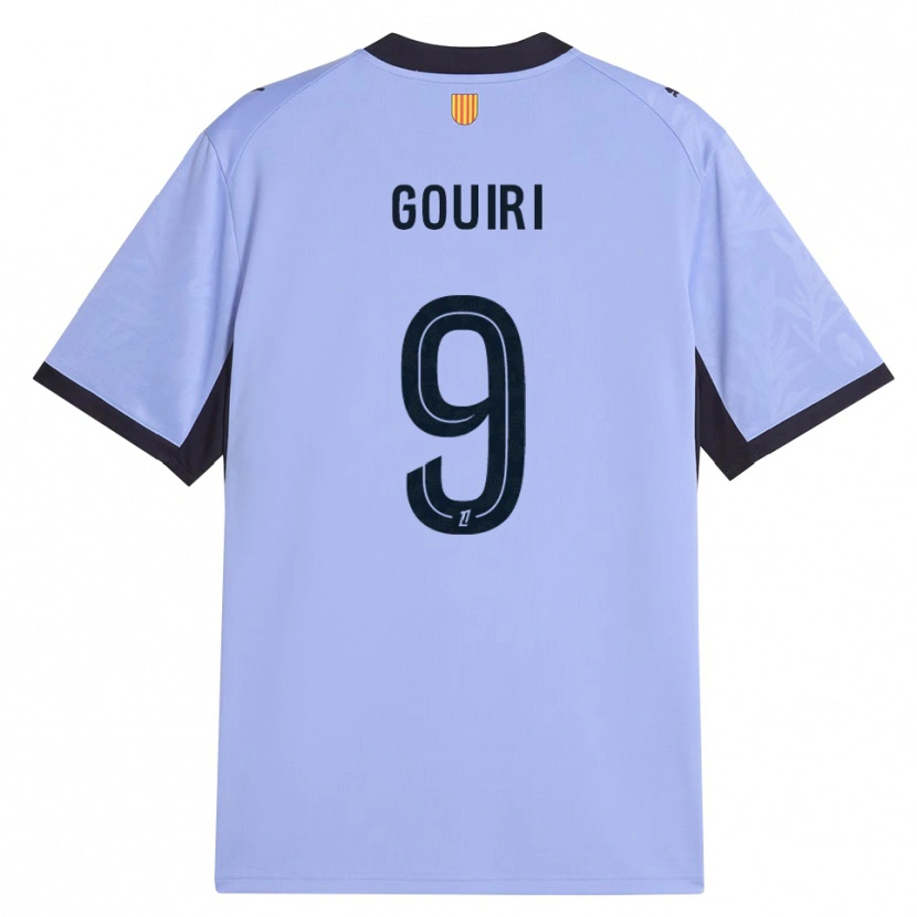 Danxenキッズアミーヌ・グイリ#9ラベンダー 黒サードユニフォームシャツ2026/27ジャージーユニフォーム