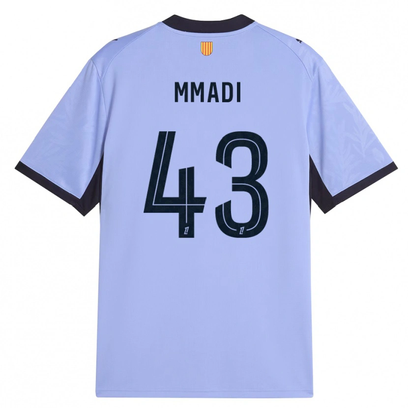 DanxenキッズTadjidine Mmadi#43ラベンダー 黒サードユニフォームシャツ2026/27ジャージーユニフォーム