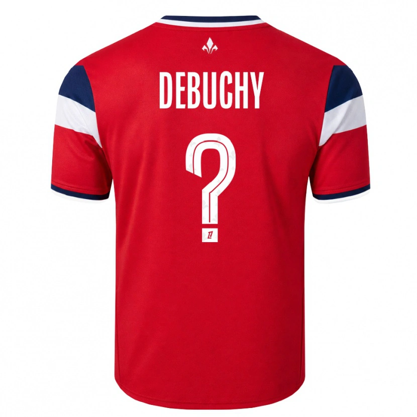DanxenメンズLukas Debuchy#0赤 白 ロイヤルブルーホームシャツ2026/27ジャージーユニフォーム