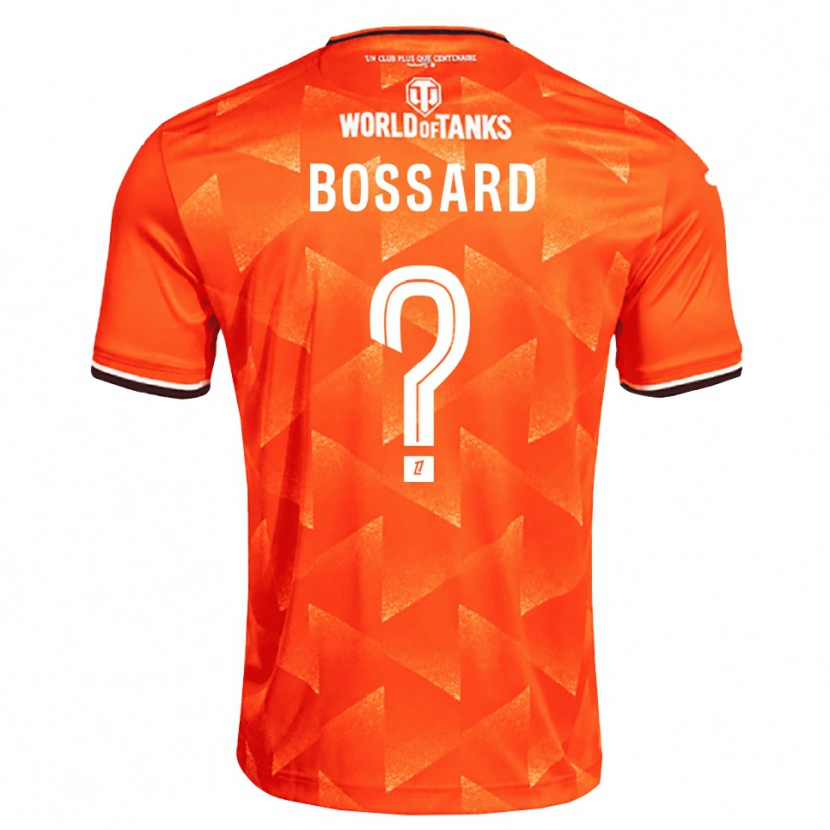 DanxenメンズLéo Bossard#0オレンジ 白 黒ホームシャツ2026/27ジャージーユニフォーム