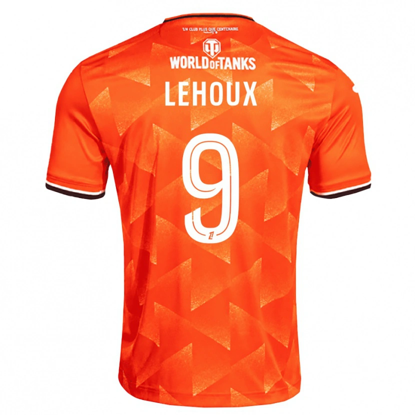 DanxenメンズLouise Lehoux#9オレンジ 白 黒ホームシャツ2026/27ジャージーユニフォーム