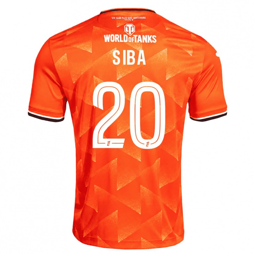 DanxenメンズStevan Siba#20オレンジ 白 黒ホームシャツ2026/27ジャージーユニフォーム