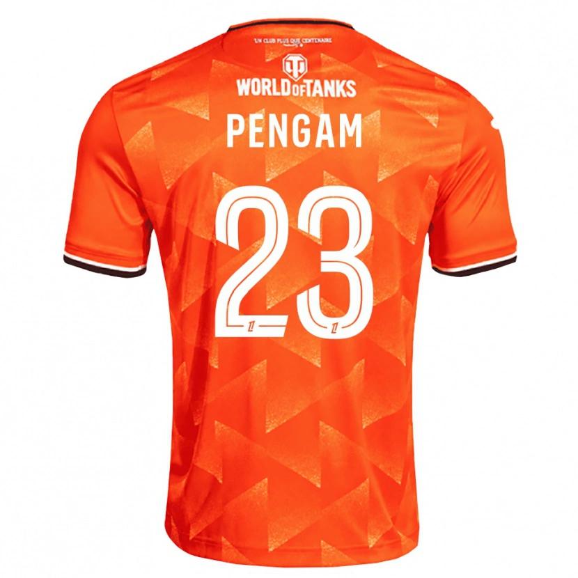 DanxenメンズImran Pengam#23オレンジ 白 黒ホームシャツ2026/27ジャージーユニフォーム