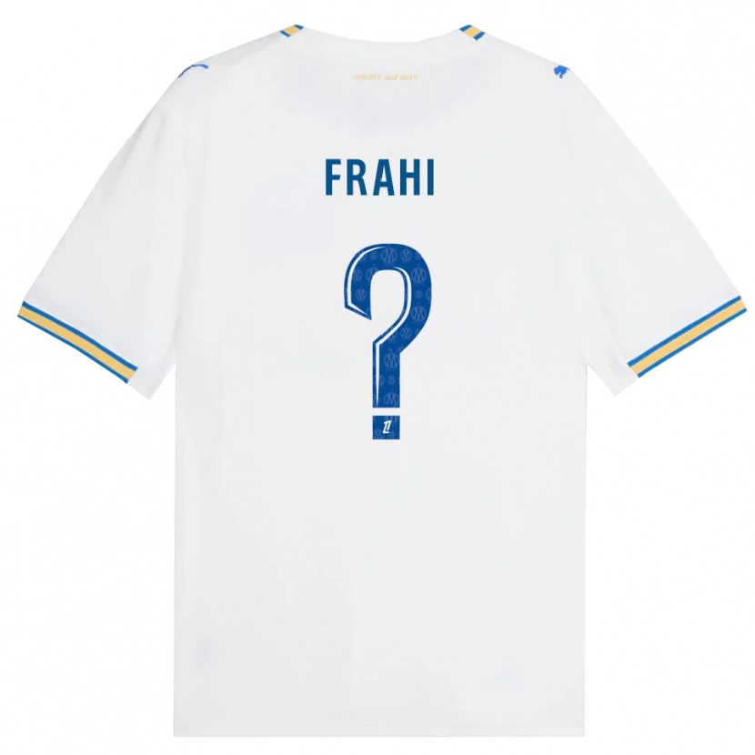DanxenメンズLéandro Frahi#0ドジャーブルー 白ホームシャツ2026/27ジャージーユニフォーム