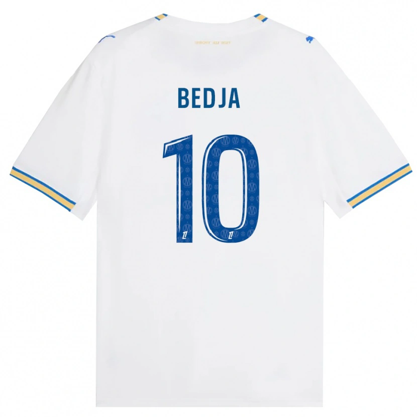 DanxenメンズSamy Bedja#10ドジャーブルー 白ホームシャツ2026/27ジャージーユニフォーム