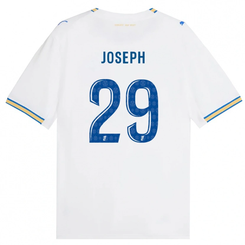 DanxenメンズDarlina Joseph#29ドジャーブルー 白ホームシャツ2026/27ジャージーユニフォーム