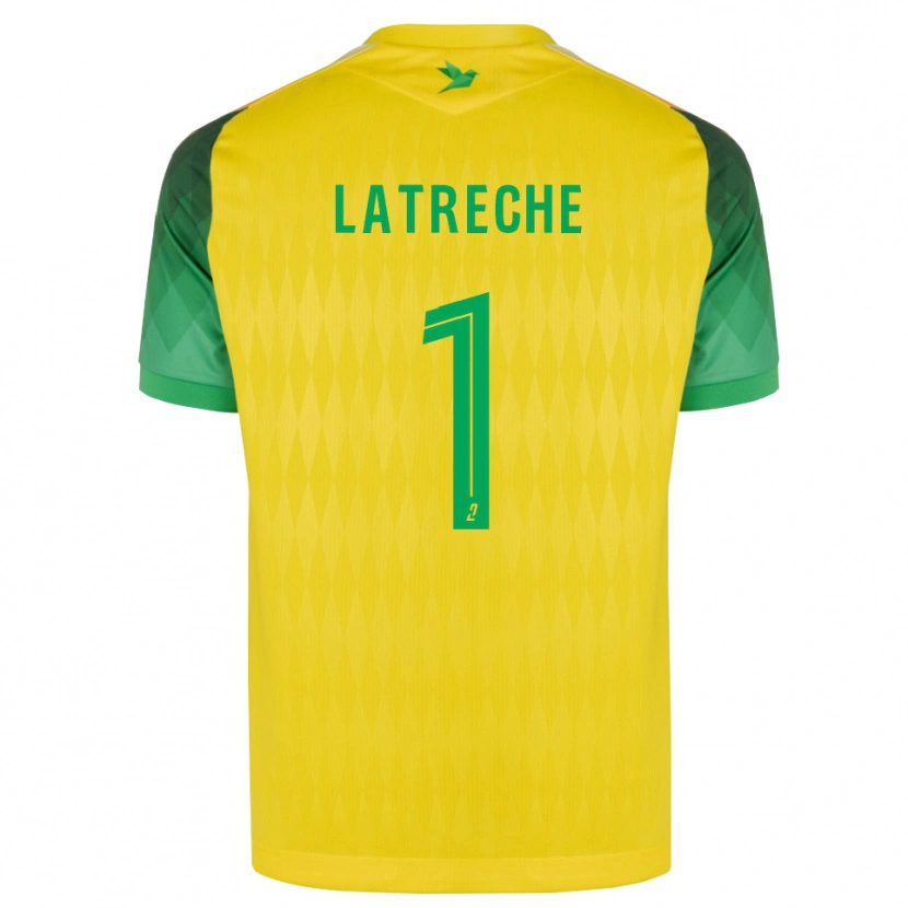 DanxenメンズYanis Latreche#1黄 緑 赤ホームシャツ2026/27ジャージーユニフォーム