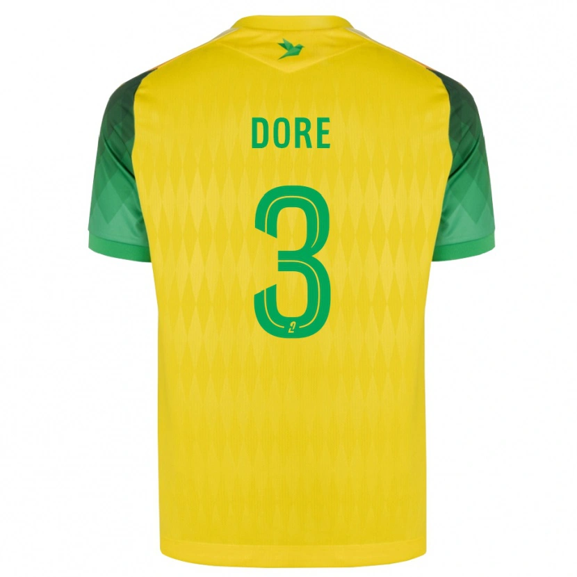 DanxenメンズLouis Dore#3黄 緑 赤ホームシャツ2026/27ジャージーユニフォーム