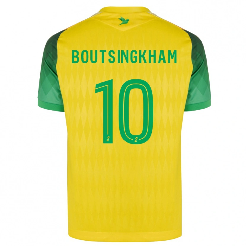 DanxenメンズHugo Boutsingkham#10黄 緑 赤ホームシャツ2026/27ジャージーユニフォーム