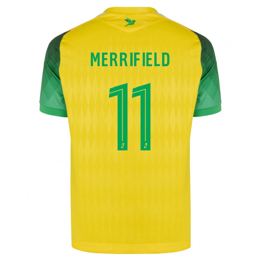 DanxenメンズLoan Merrifield#11黄 緑 赤ホームシャツ2026/27ジャージーユニフォーム