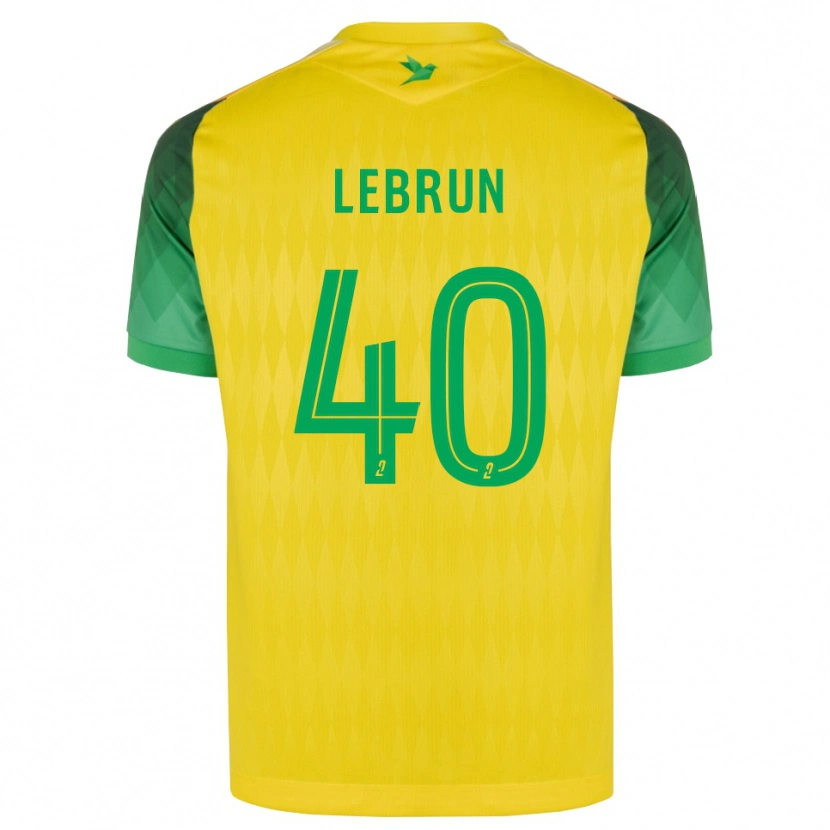 DanxenメンズLisa Lebrun#40黄 緑 赤ホームシャツ2026/27ジャージーユニフォーム