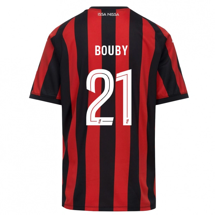 DanxenメンズColine Bouby#21赤 黒 白ホームシャツ2026/27ジャージーユニフォーム