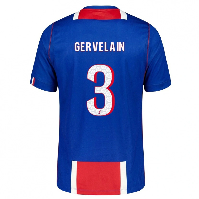 DanxenメンズJordan Gervelain#3赤 白 青ホームシャツ2026/27ジャージーユニフォーム
