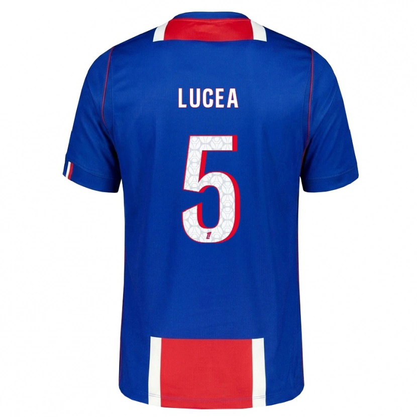 DanxenメンズDimitri Lucea#5赤 白 青ホームシャツ2026/27ジャージーユニフォーム