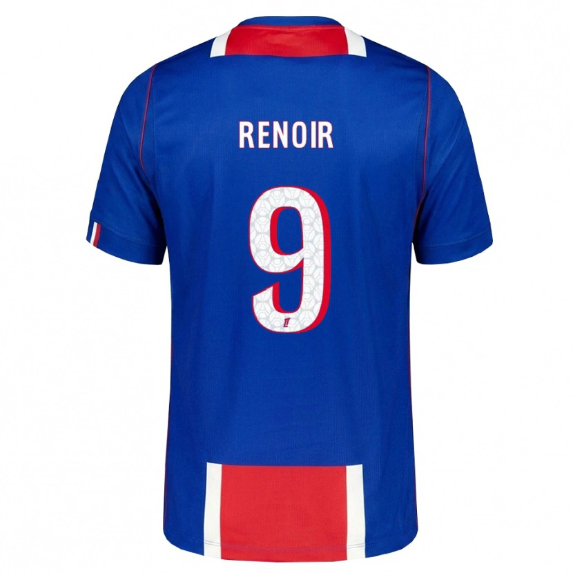 DanxenメンズEddrick Renoir#9赤 白 青ホームシャツ2026/27ジャージーユニフォーム