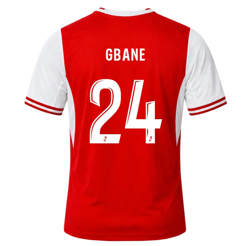 DanxenメンズMory Gbane#24赤 白ホームシャツ2026/27ジャージーユニフォーム