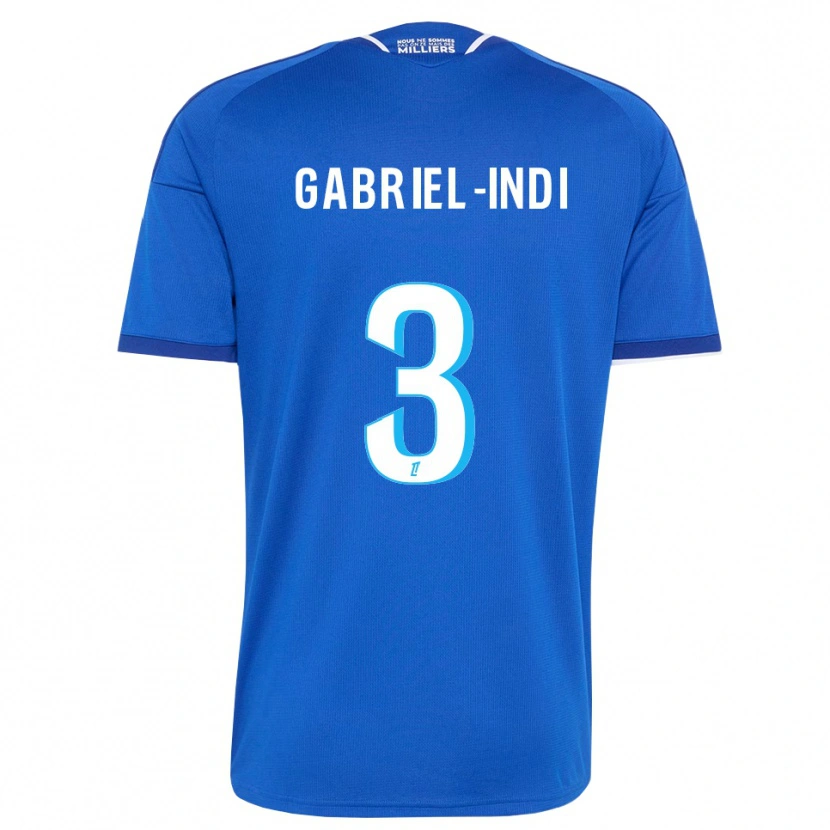 DanxenメンズAmizade Gabriel-Indi#3ロイヤルブルー 白ホームシャツ2026/27ジャージーユニフォーム