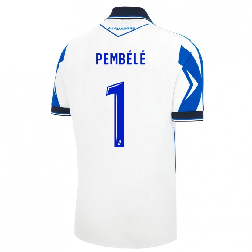 DanxenメンズWillange Pembélé#1黒 白 青ホームシャツ2026/27ジャージーユニフォーム