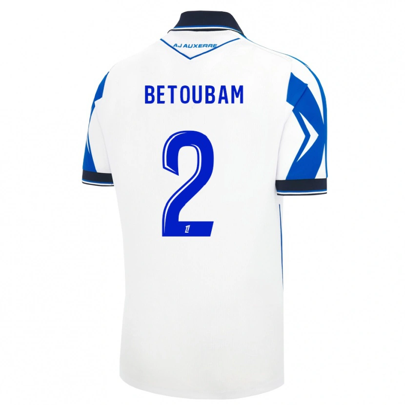 DanxenメンズClément Betoubam#2黒 白 青ホームシャツ2026/27ジャージーユニフォーム