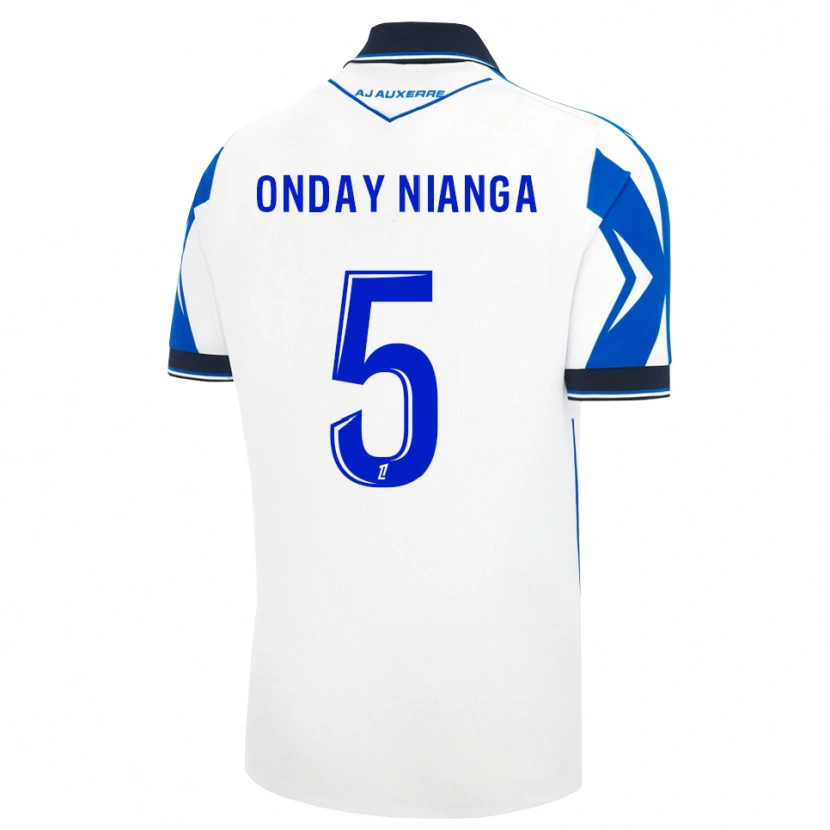 DanxenメンズAta-Yis Onday Nianga#5黒 白 青ホームシャツ2026/27ジャージーユニフォーム