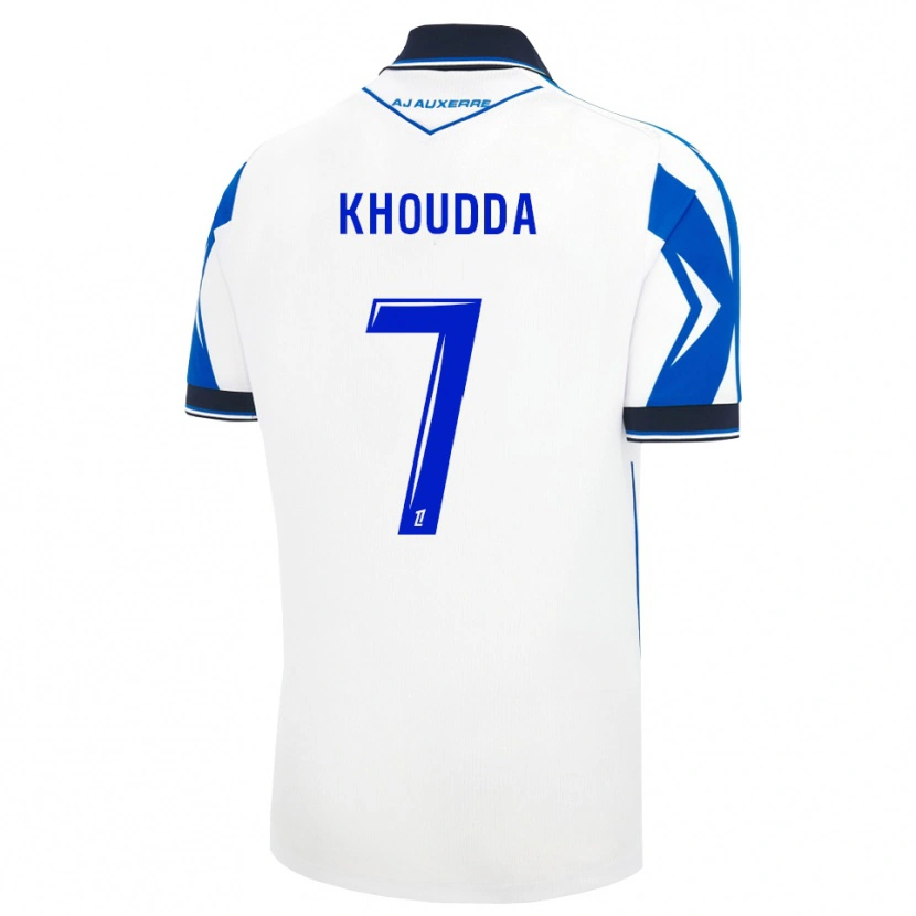 DanxenメンズYoussef Khoudda#7黒 白 青ホームシャツ2026/27ジャージーユニフォーム