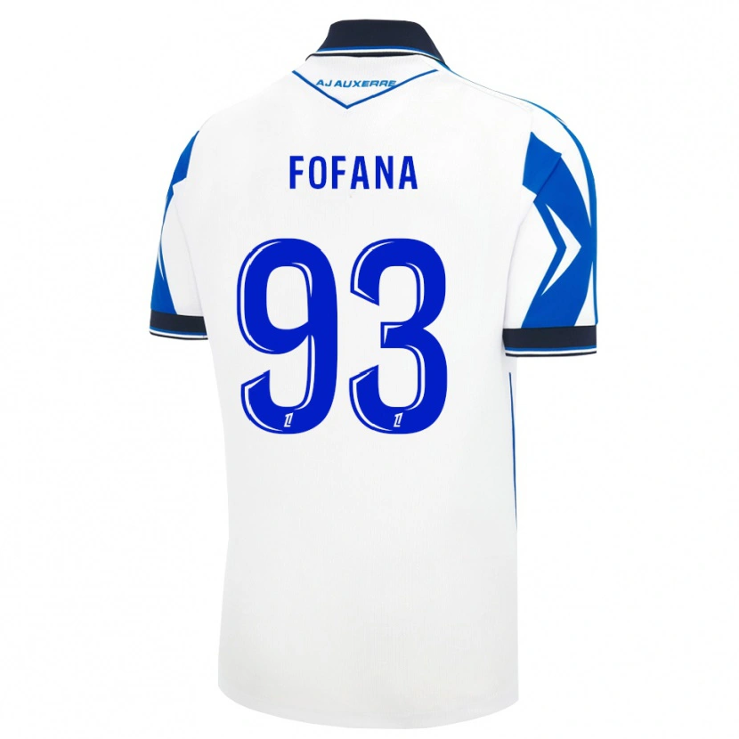 Danxenメンズセコ・フォファナ#93黒 白 青ホームシャツ2026/27ジャージーユニフォーム