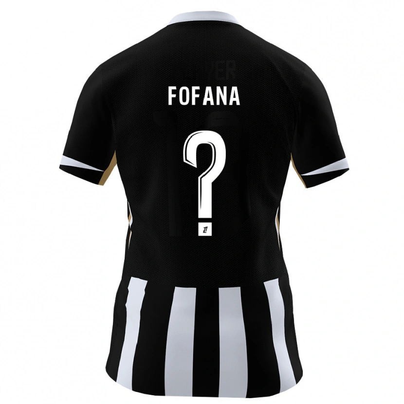 DanxenメンズN'faly Fofana#0黒 青ホームシャツ2026/27ジャージーユニフォーム